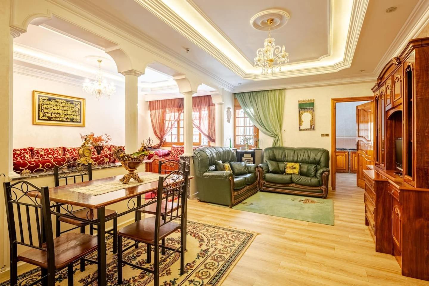 Rabat-Sale Big Apartment With Parking Near Airport Exterior photo
