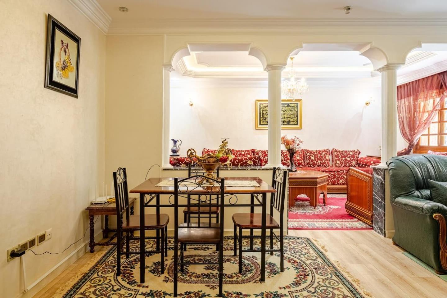 Rabat-Sale Big Apartment With Parking Near Airport Exterior photo